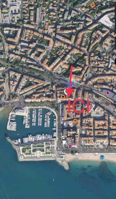 Studio 1 Neuf A 100 M Des Plages Et De La Gare Saint-Raphaël Exterior foto